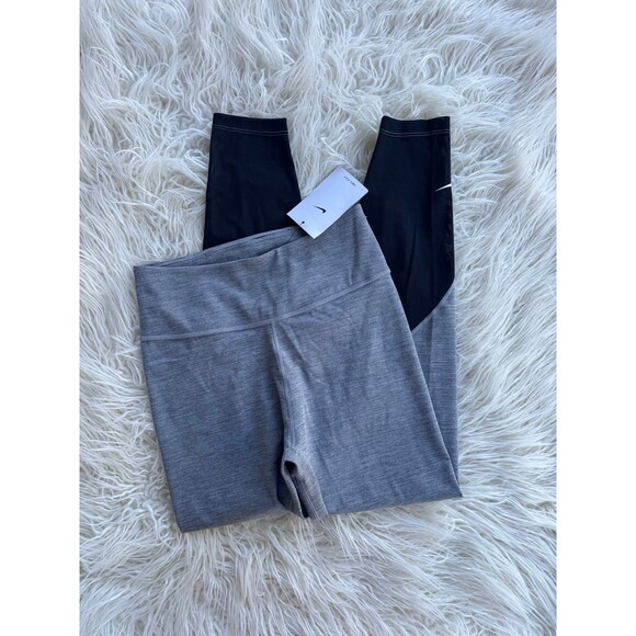 Nike One Dri-Fit Leggings Gray Size Small - Picture 1 of 11